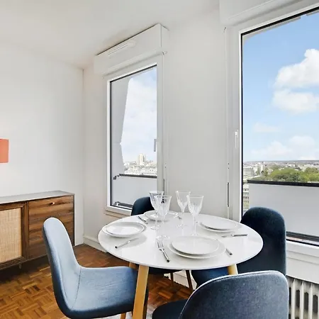 Apartamento Amazing Panoramic View Facing Parc De La Villette - 4p *
